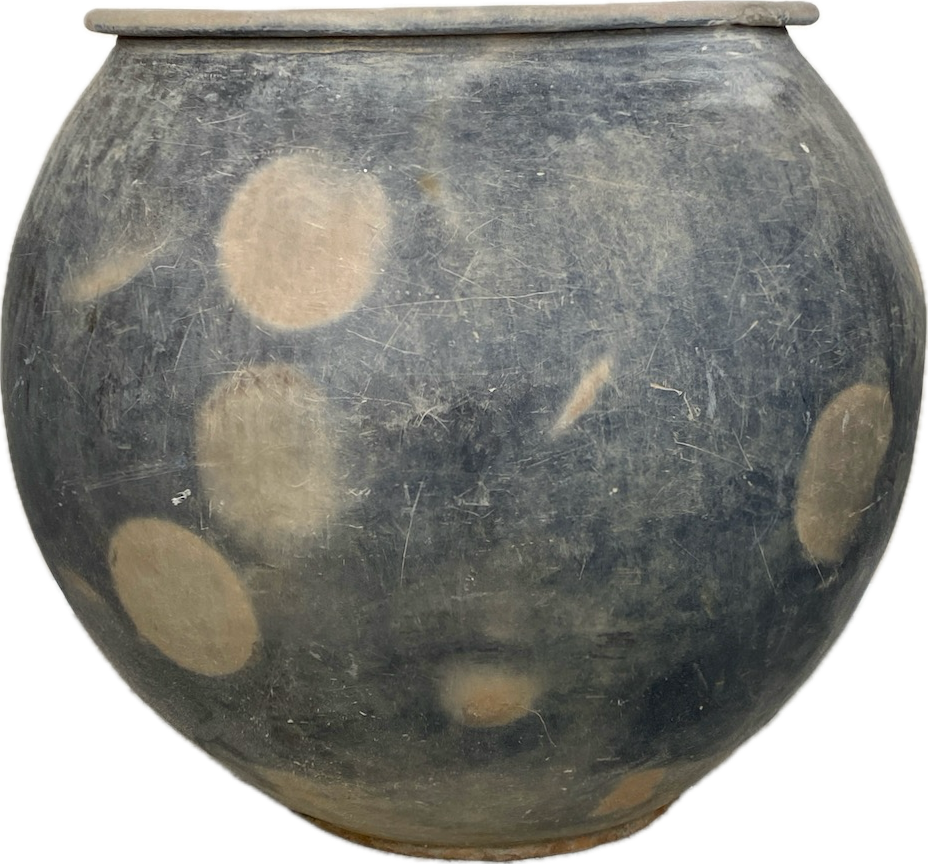 the patinated vessel