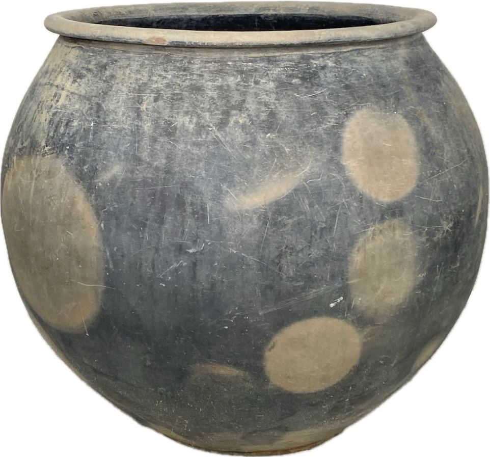 the patinated vessel