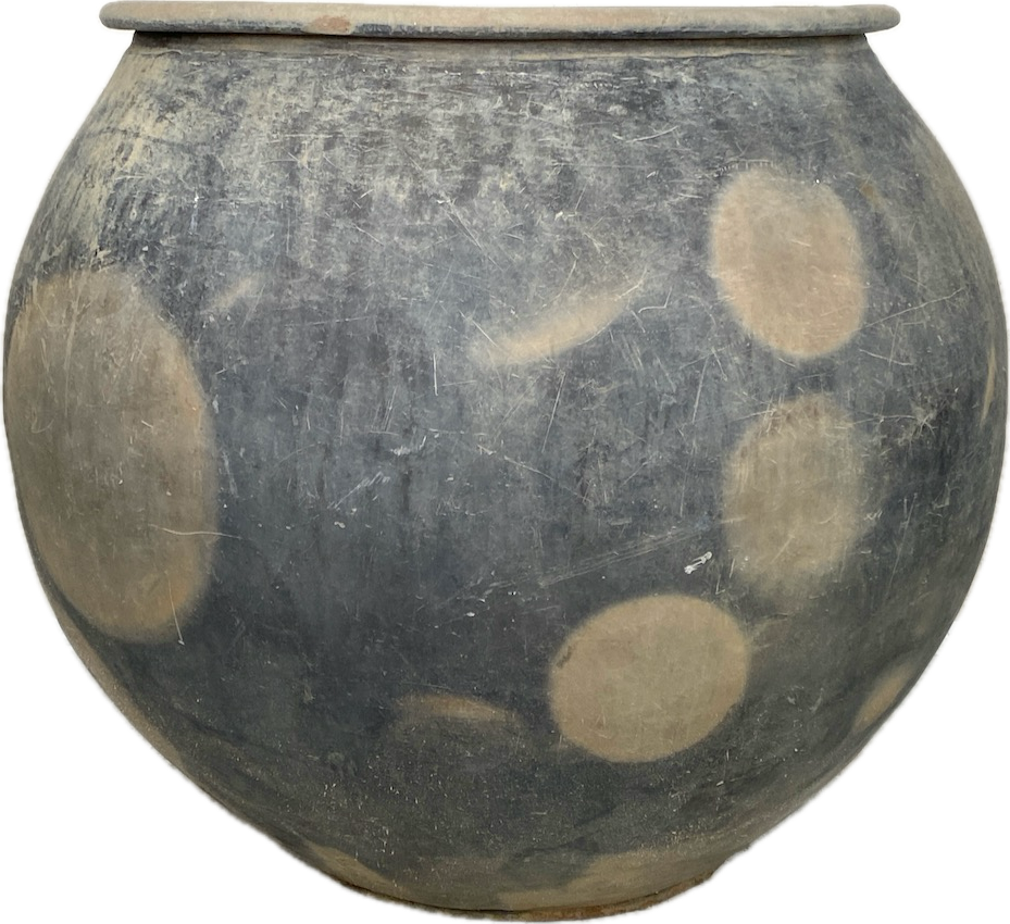 large antique Chinese patinated vessel 19 century