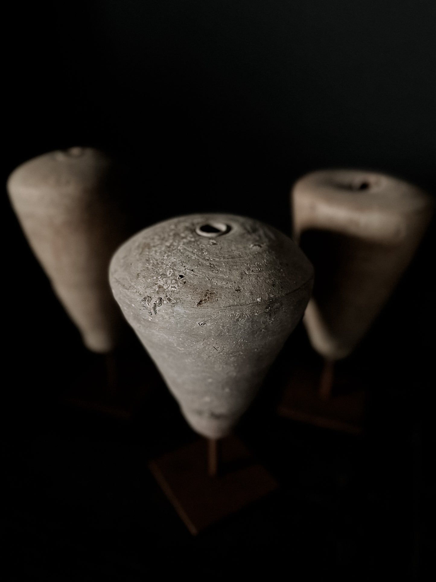 17c sumatra river bottle on stand