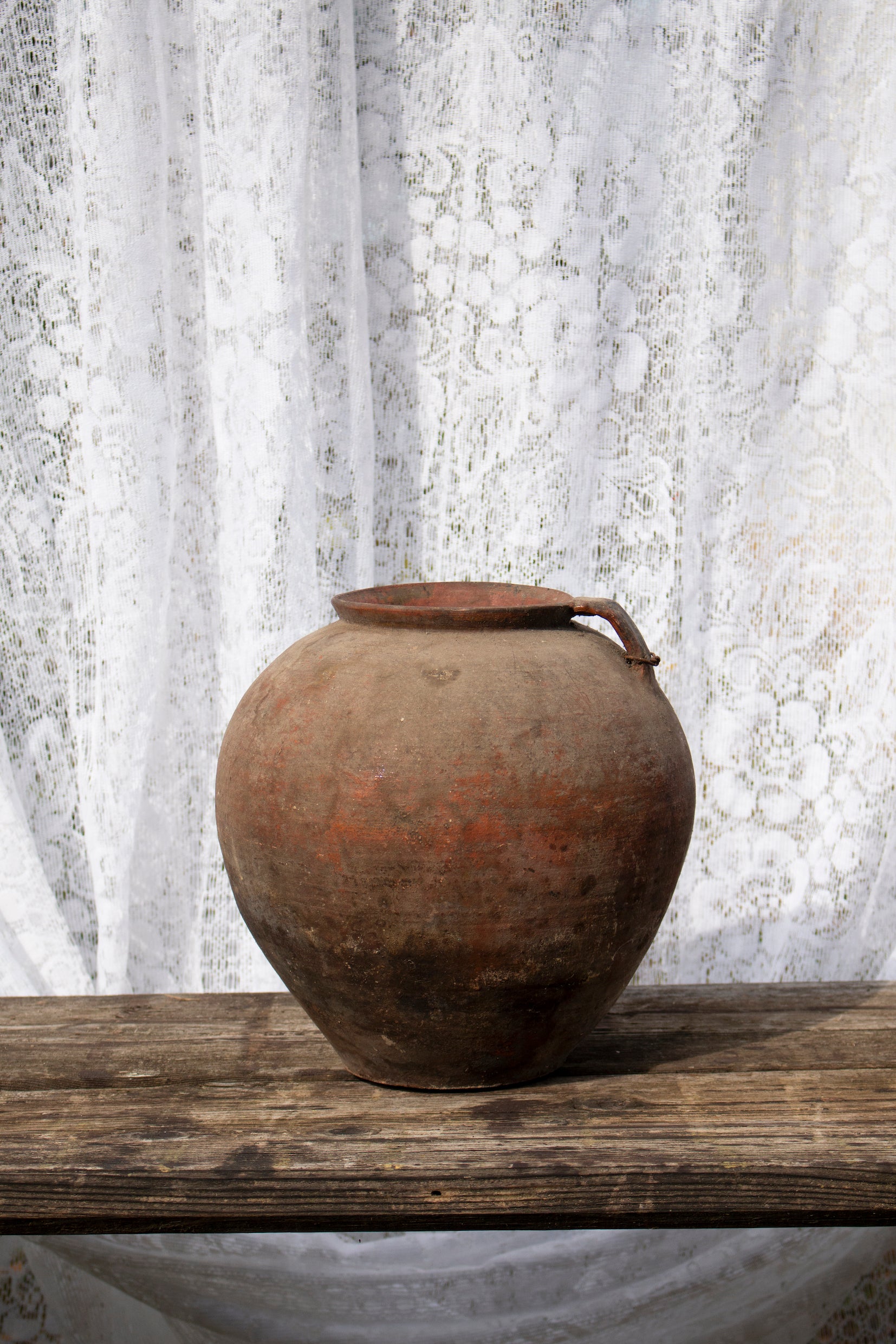 antique signature pot #39