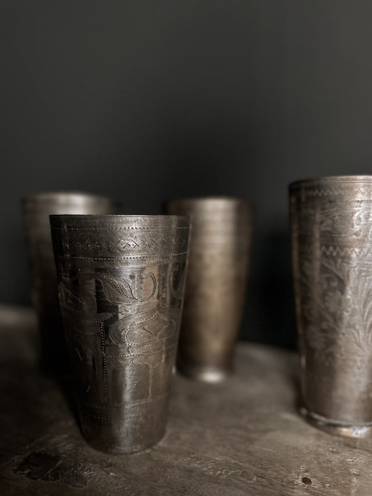 traditional old lassi cup