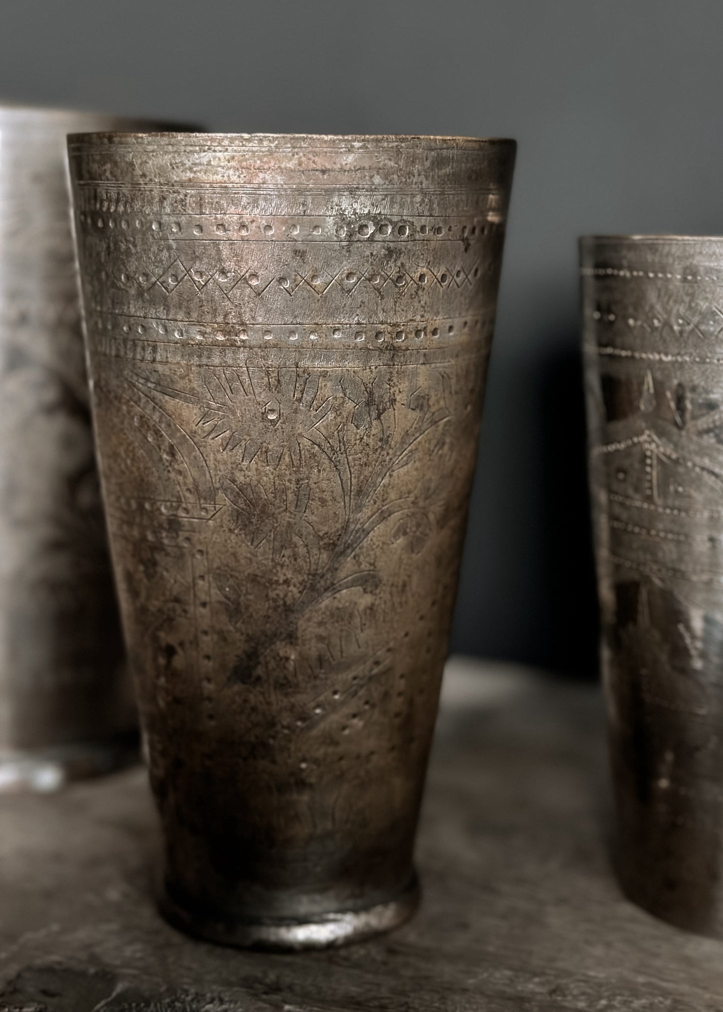 traditional old lassi cup