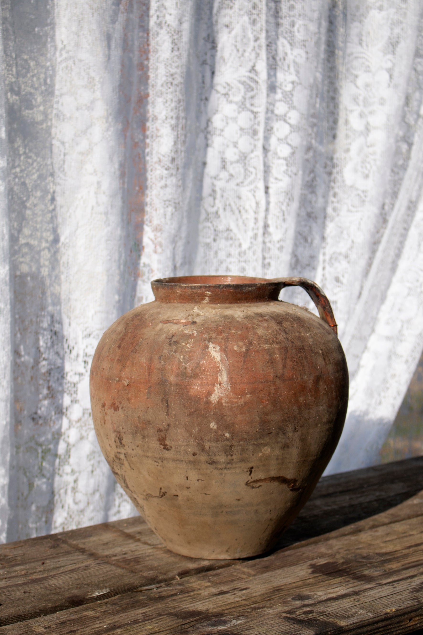 antique signature pot #37
