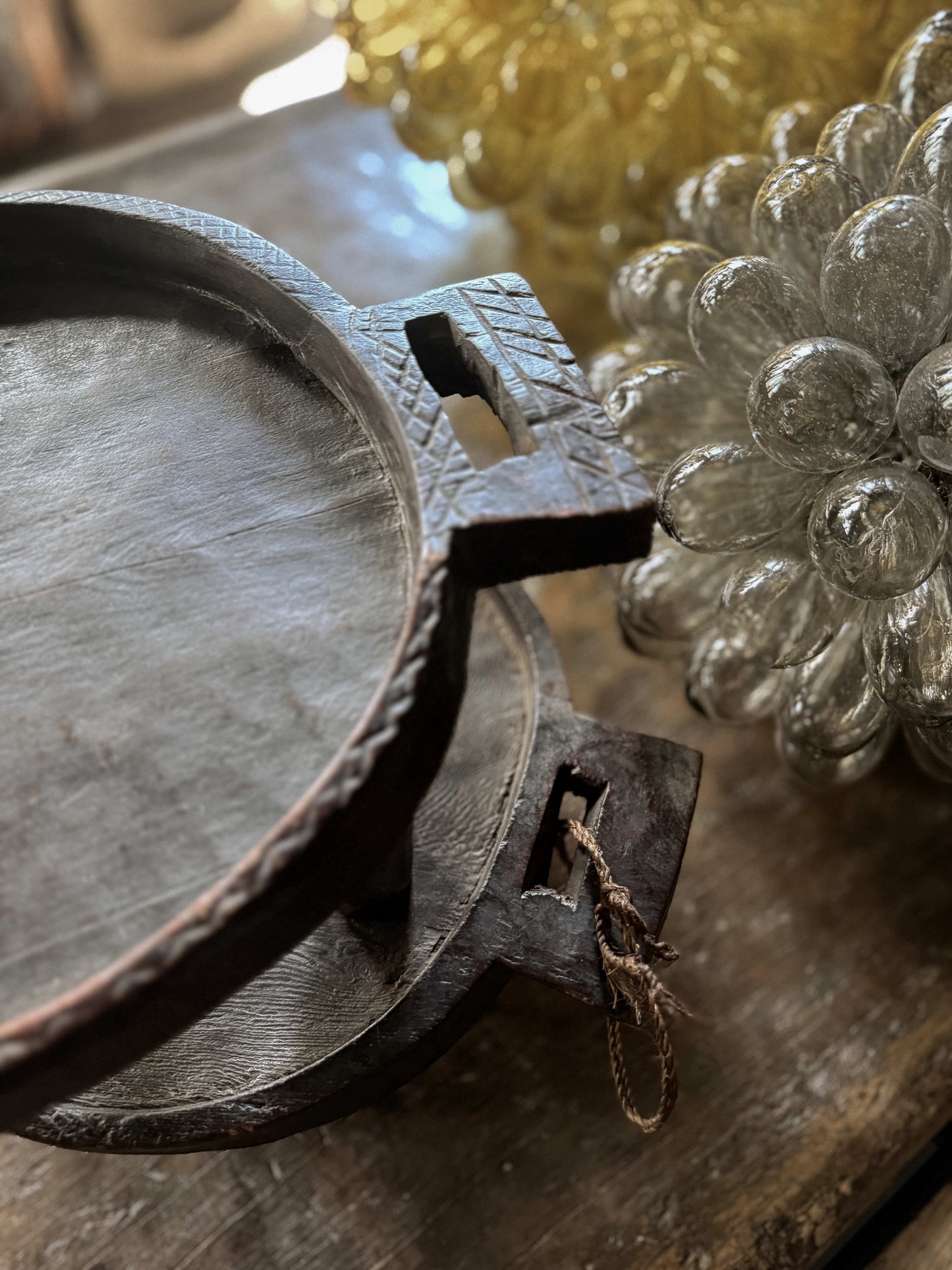 old Ethiopian coffee tray Gurague #1