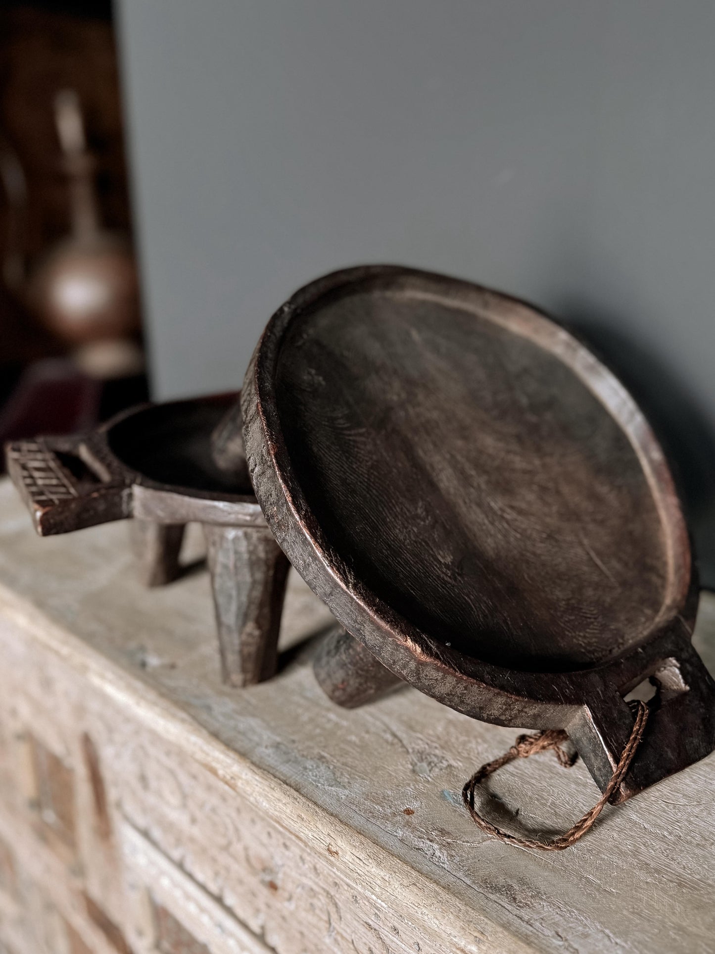 old Ethiopian coffee tray Gurague #1