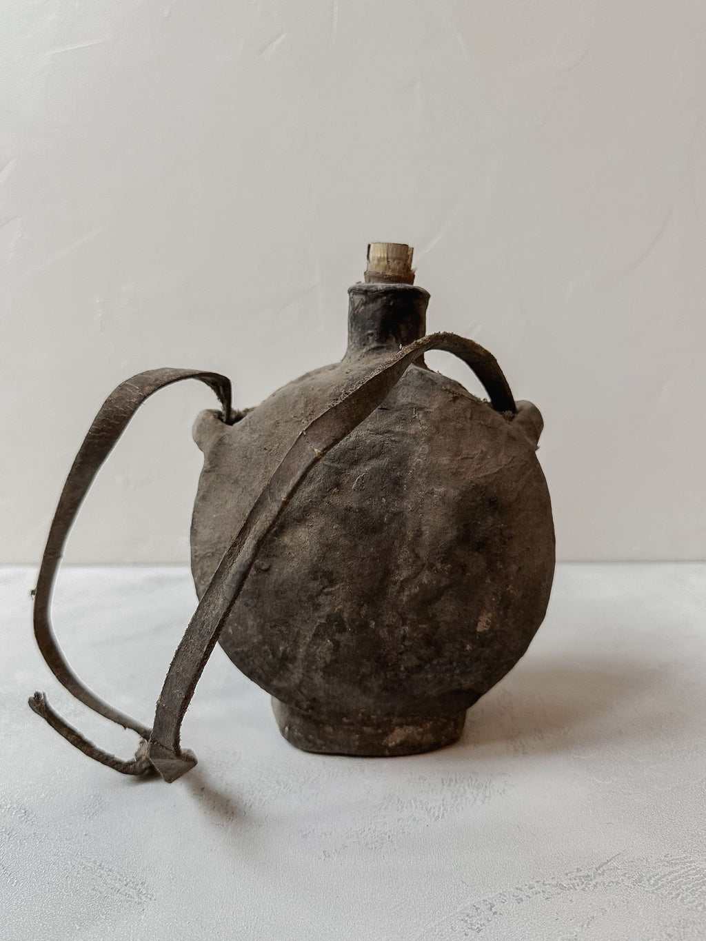 Alte Lederflasche #5