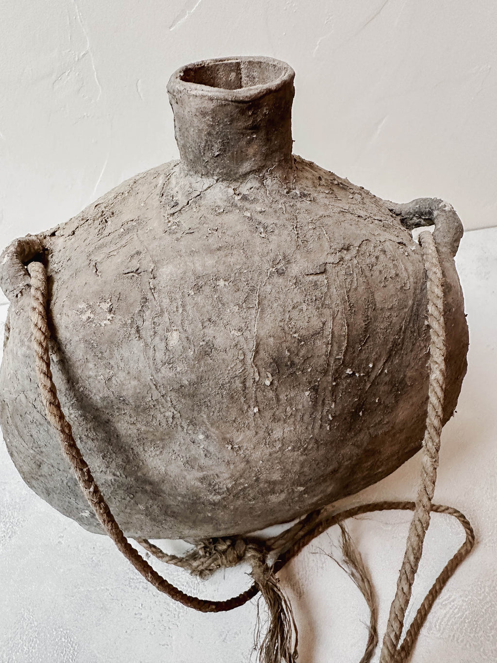 old leather flask #3