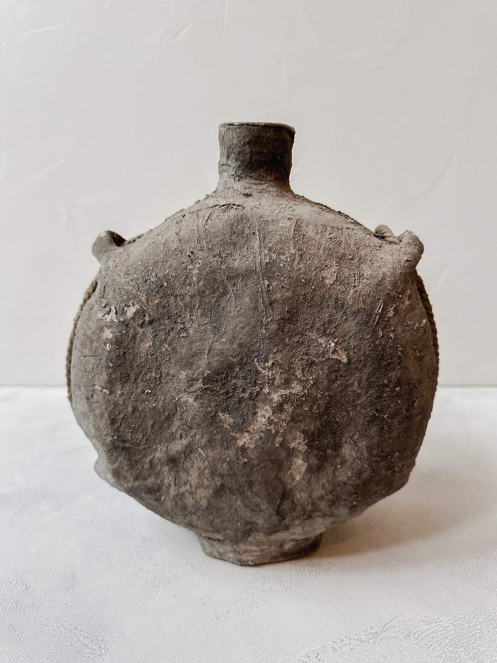 old leather flask #3