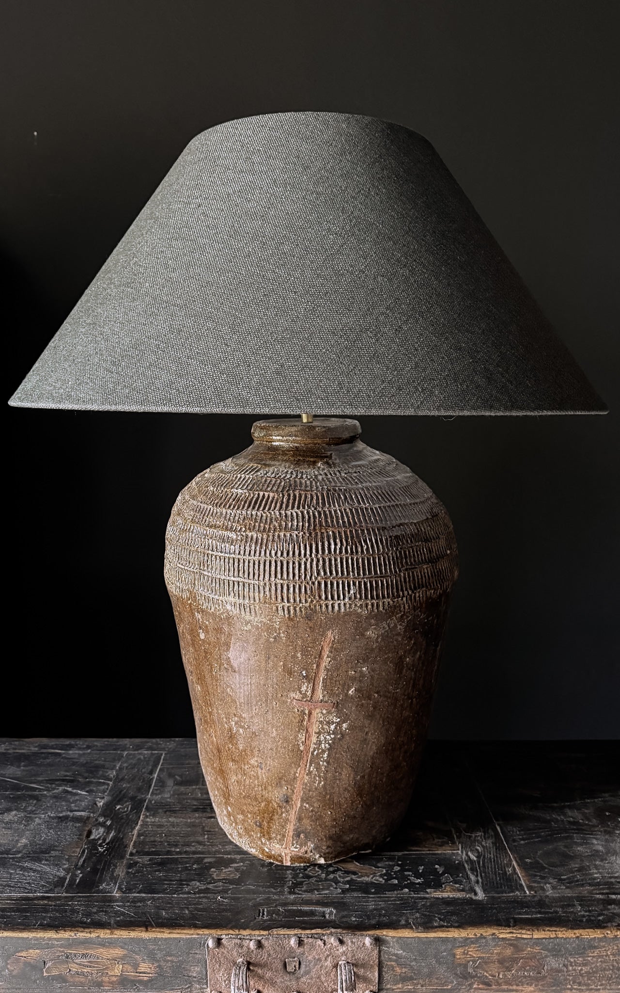 Lampe antique jar #3