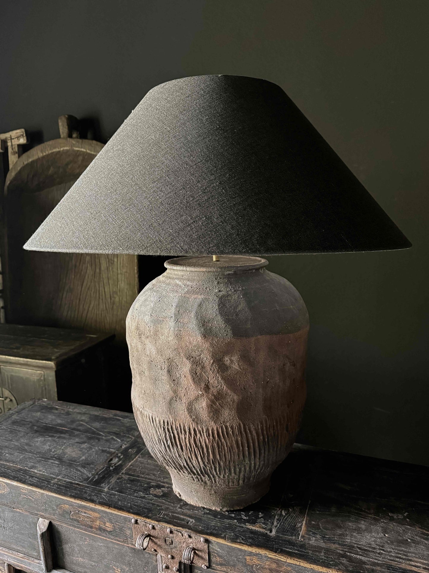 antique vessel lamp - Shandong No. 15