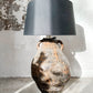 lamp antique Zap pot & chintz