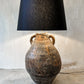 lamp antique Zap pot & chintz
