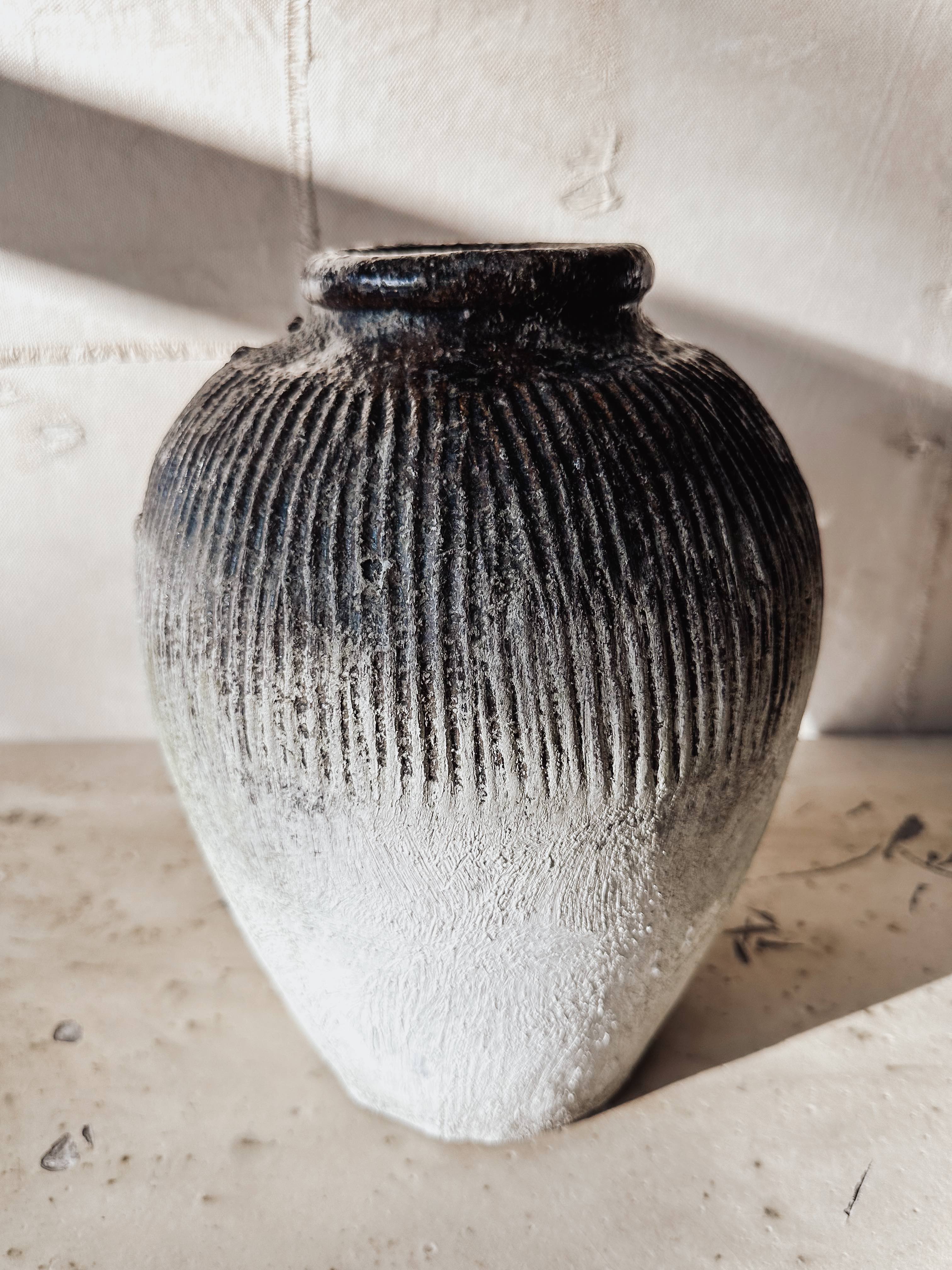 Antique rice wine pot