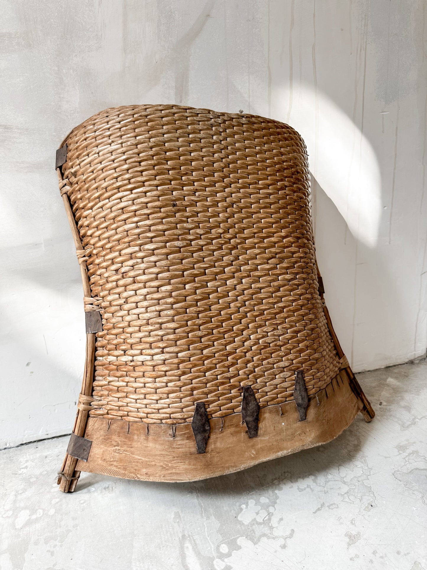 old fan basket