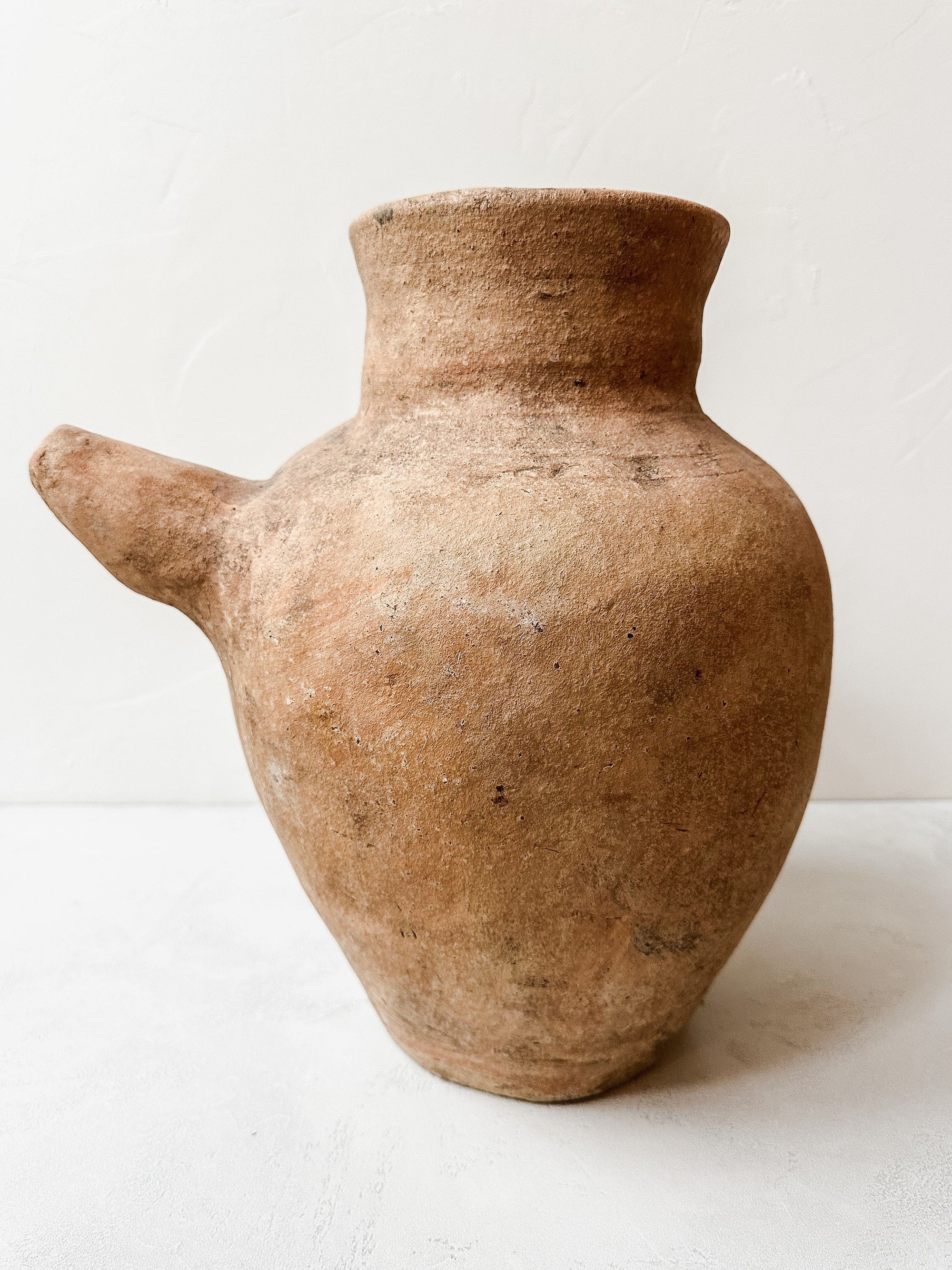 Old Indonesian water jar ocher