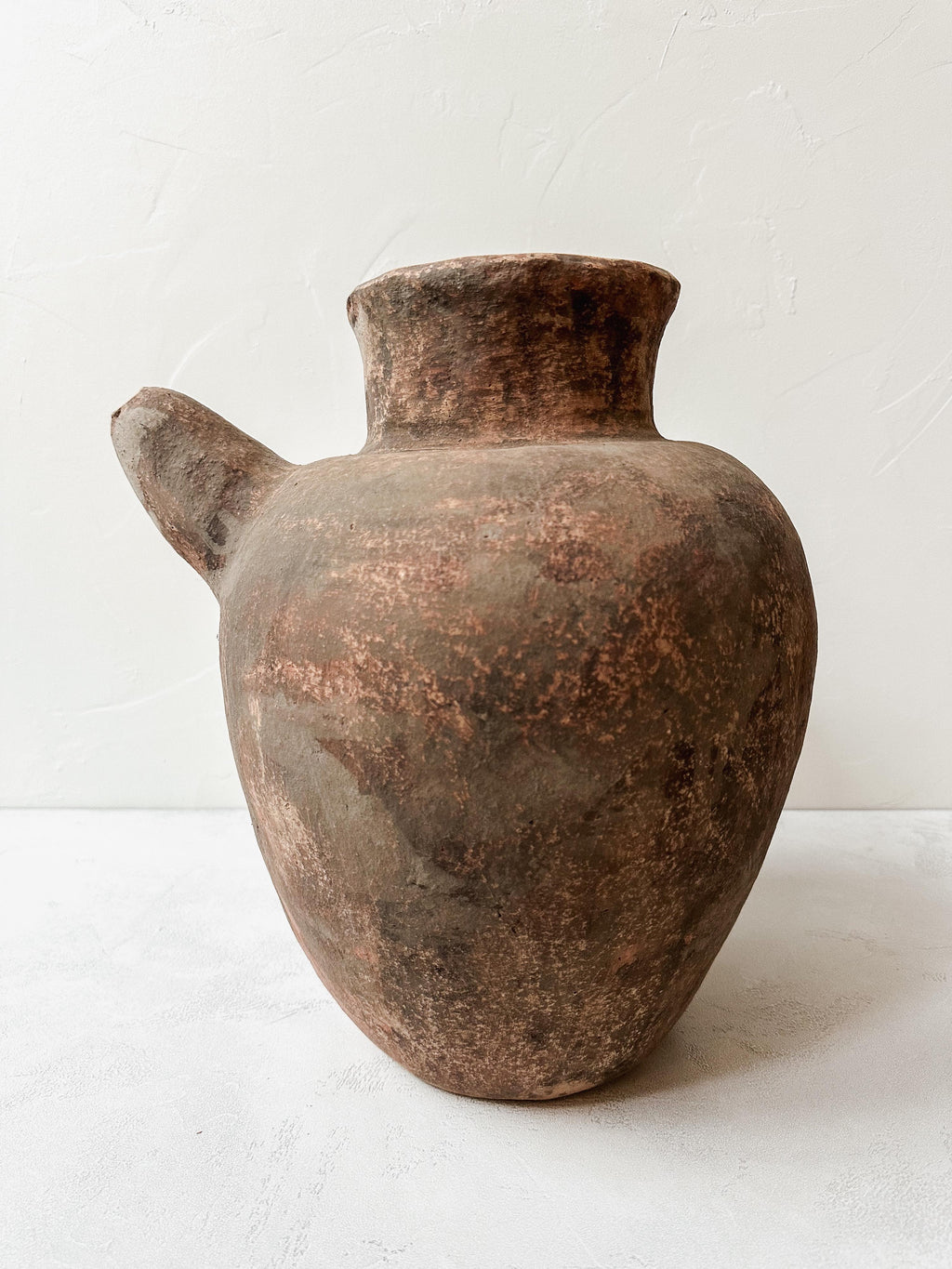 Old Indonesian water jar brown