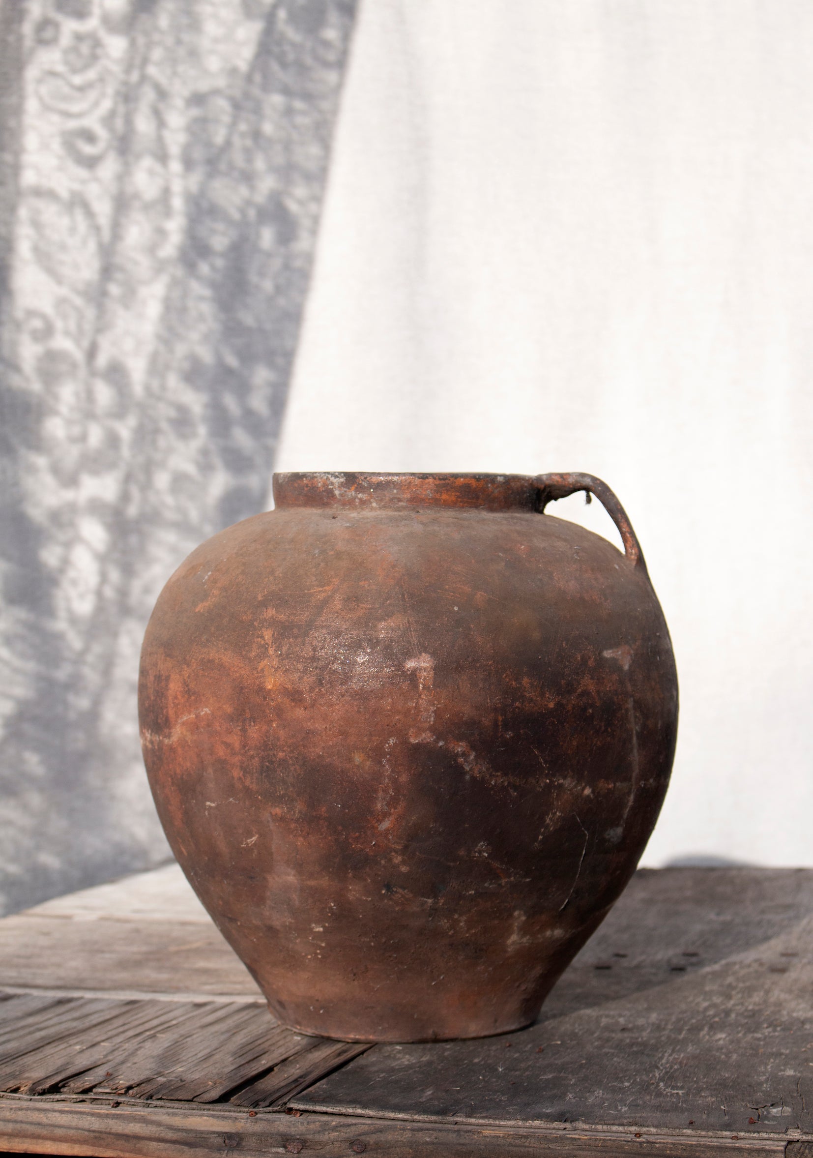 antique signature pot #36