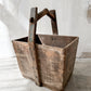 Antique large wooden bucket