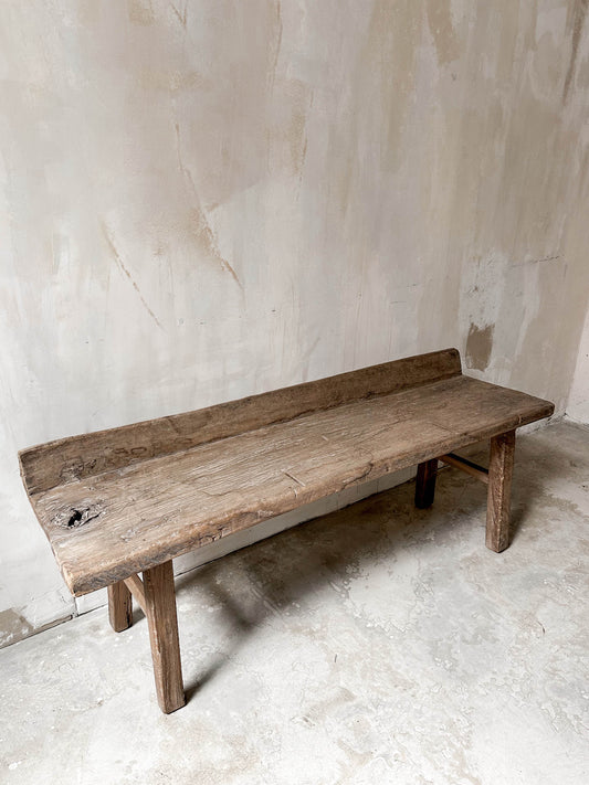 Old Chinese bench backrest