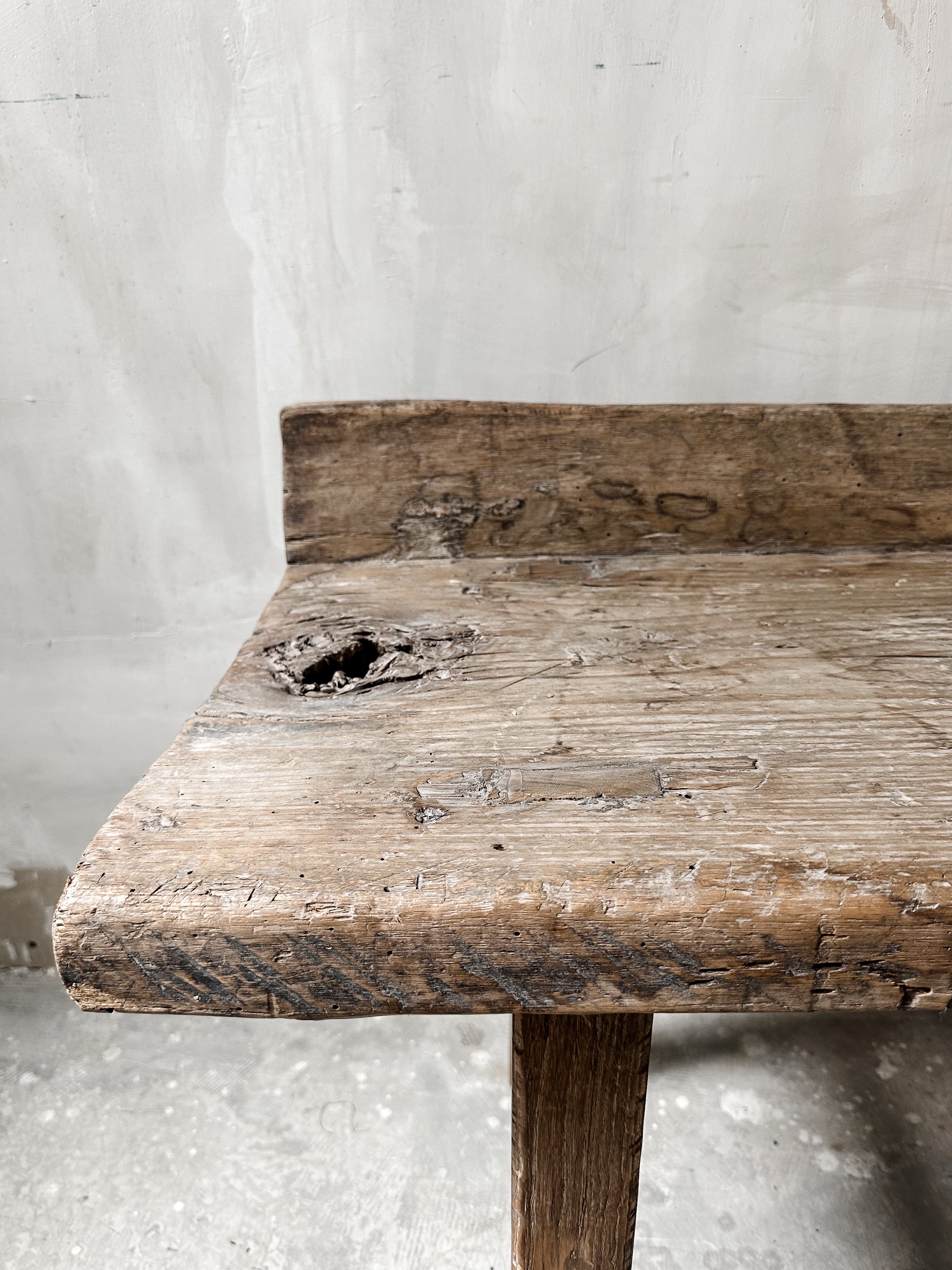 Old Chinese bench backrest