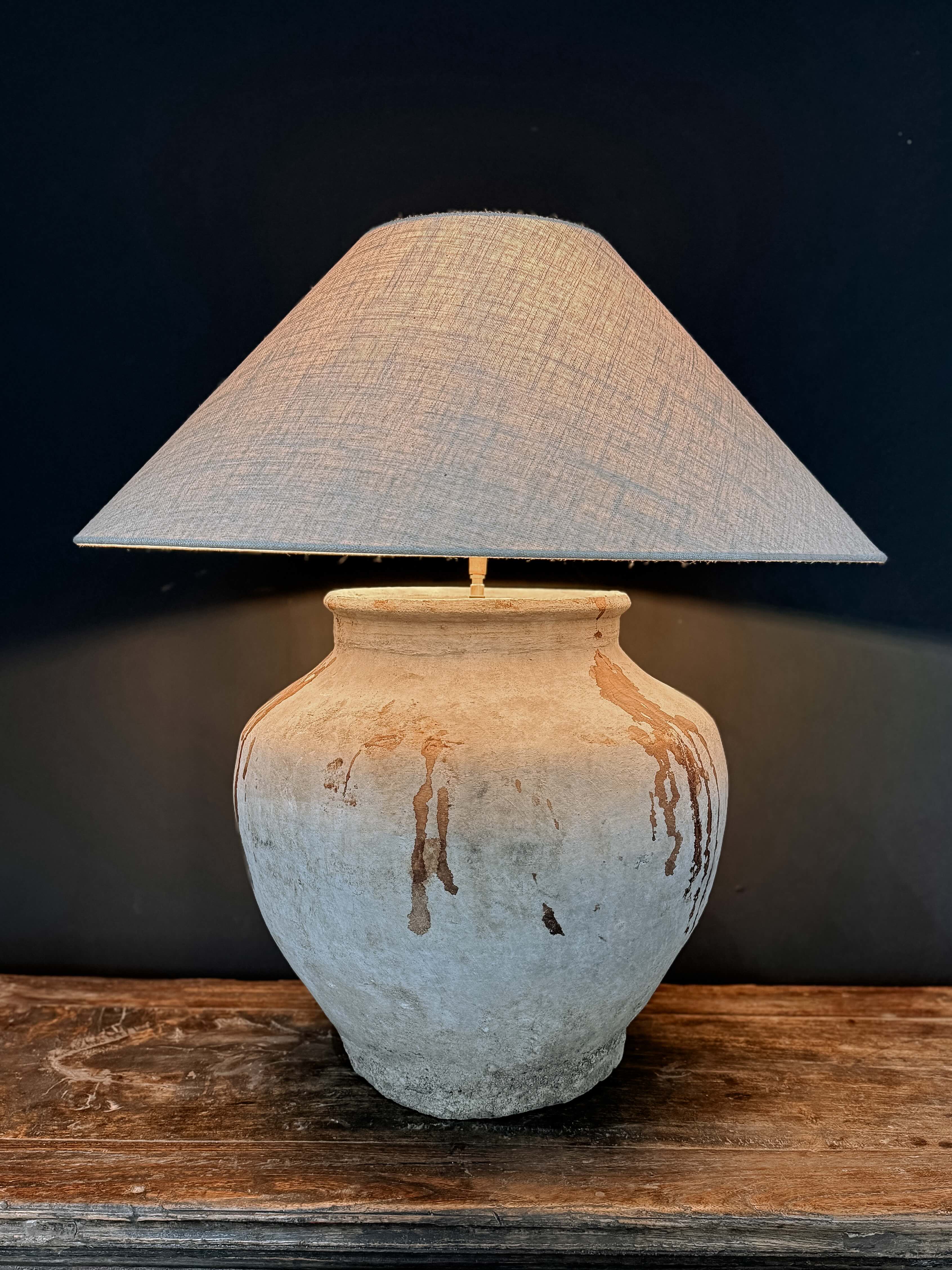 antique vessel lamp – Indonesia No. 1