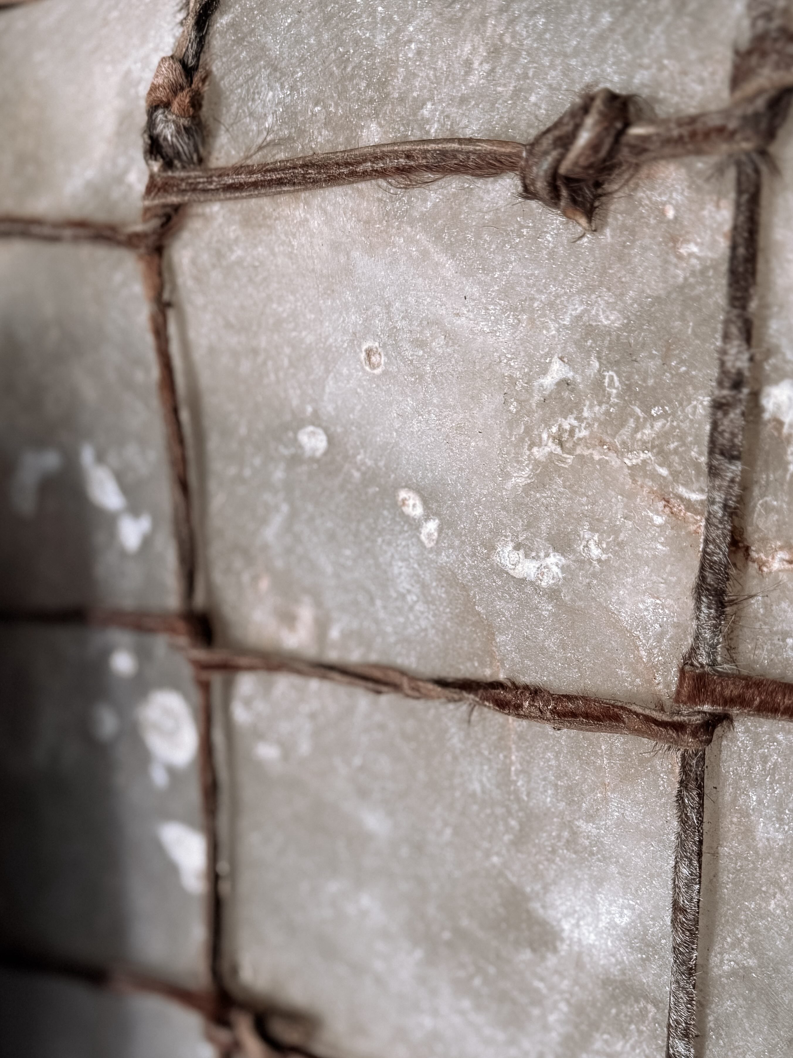 salt block on base – Taoudenni, Mali