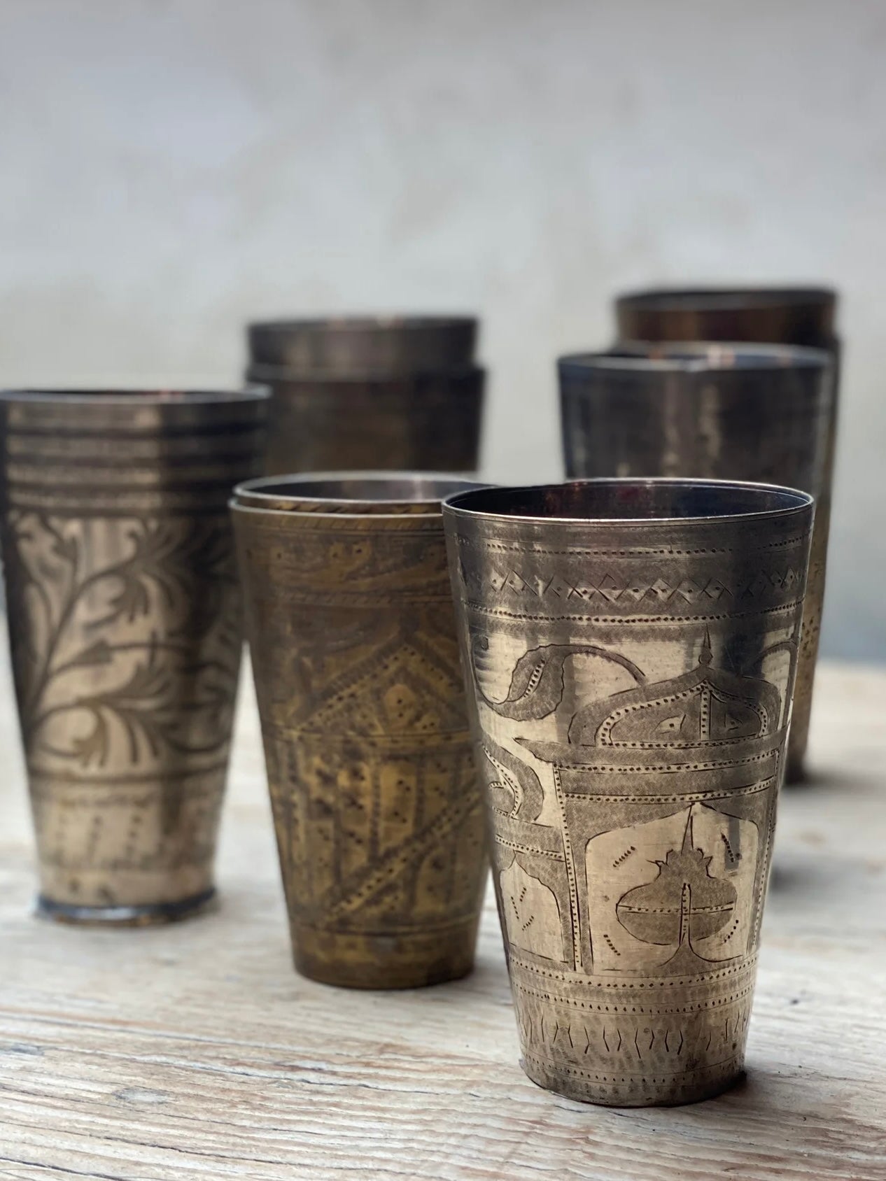 traditional old lassi cup