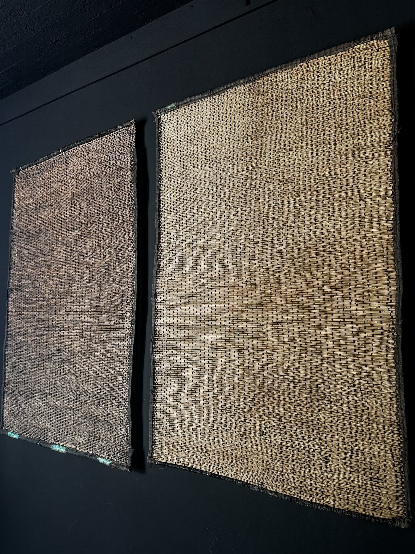 old Tuareg carpets / wall pieces