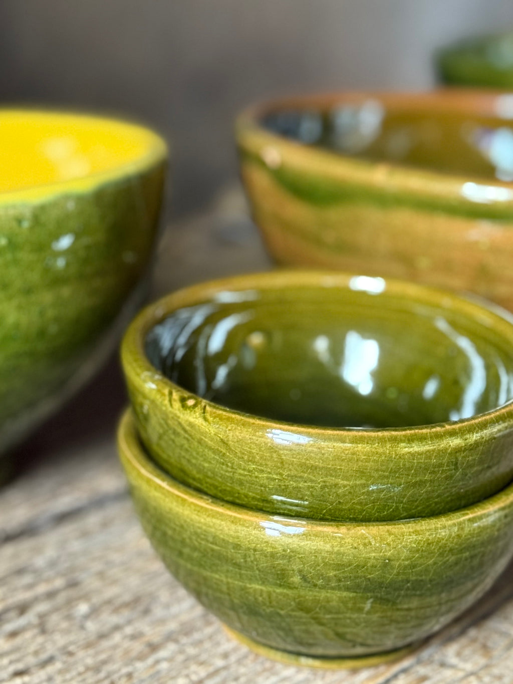 glazed Tunisian bowl with soul