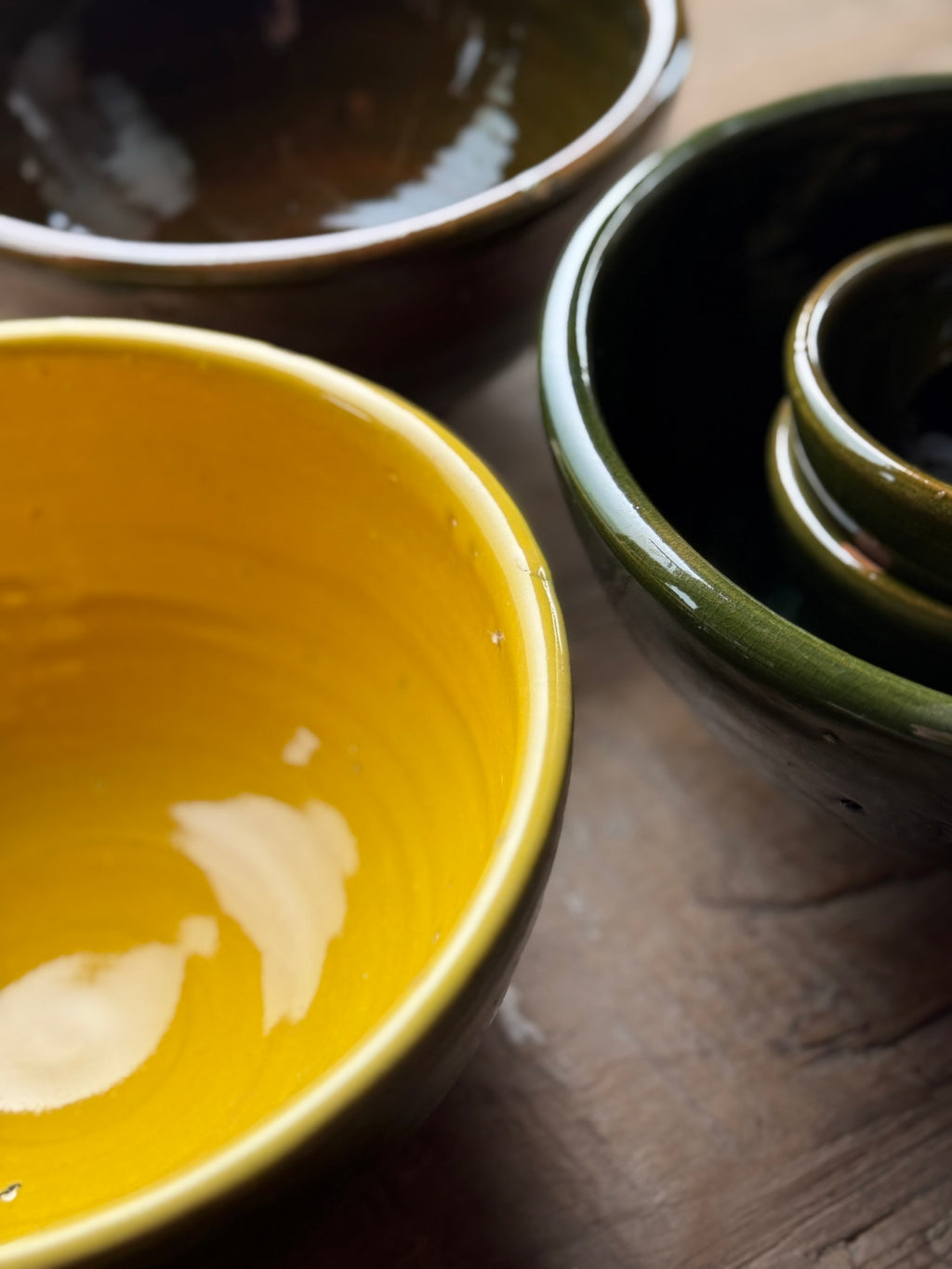 glazed Tunisian bowl with soul