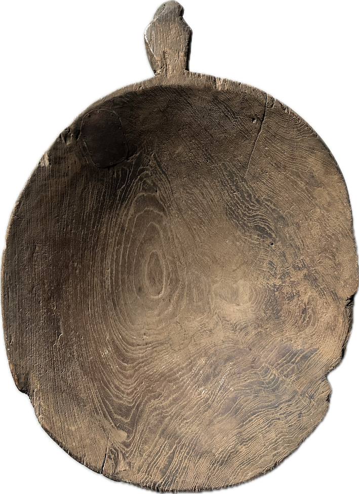 old Indian bowls wall styling
