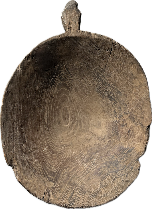 old Indian bowls wall styling