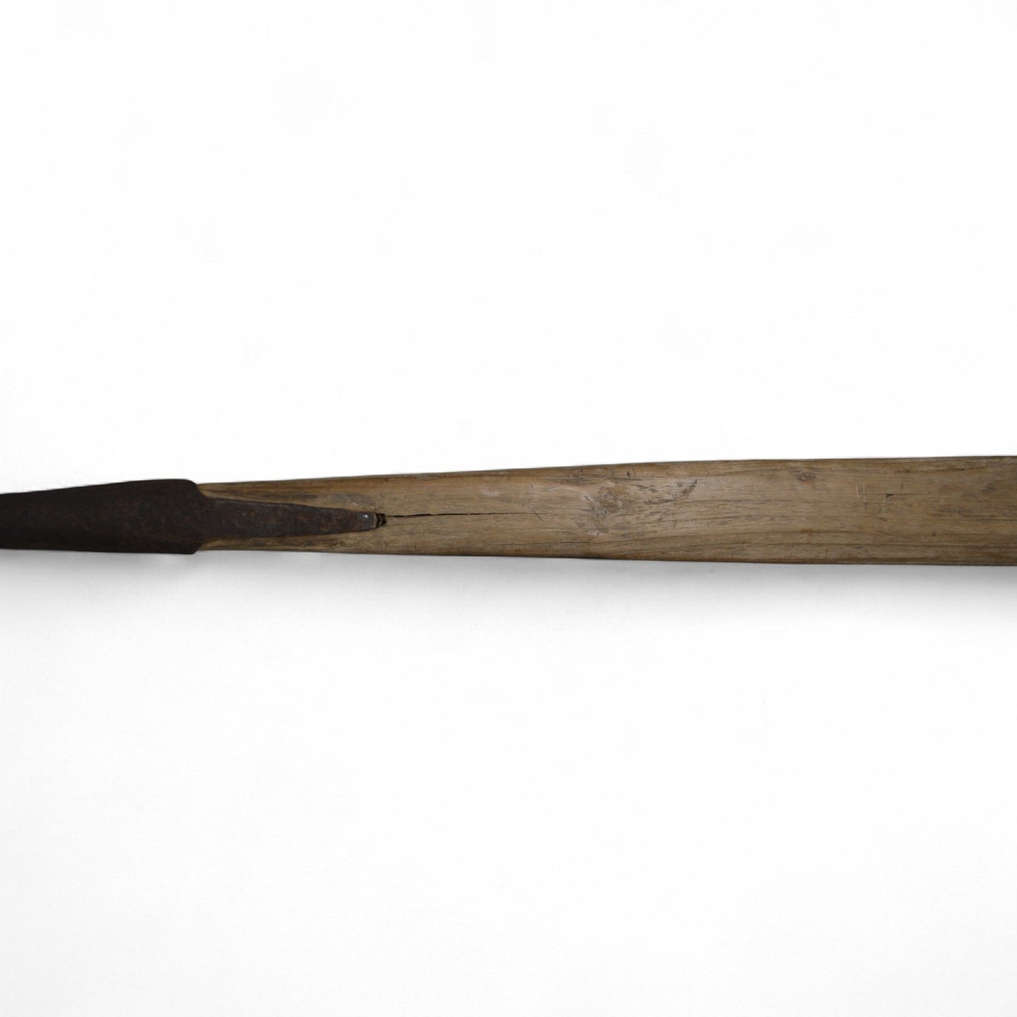 antique wooden yoke on stand