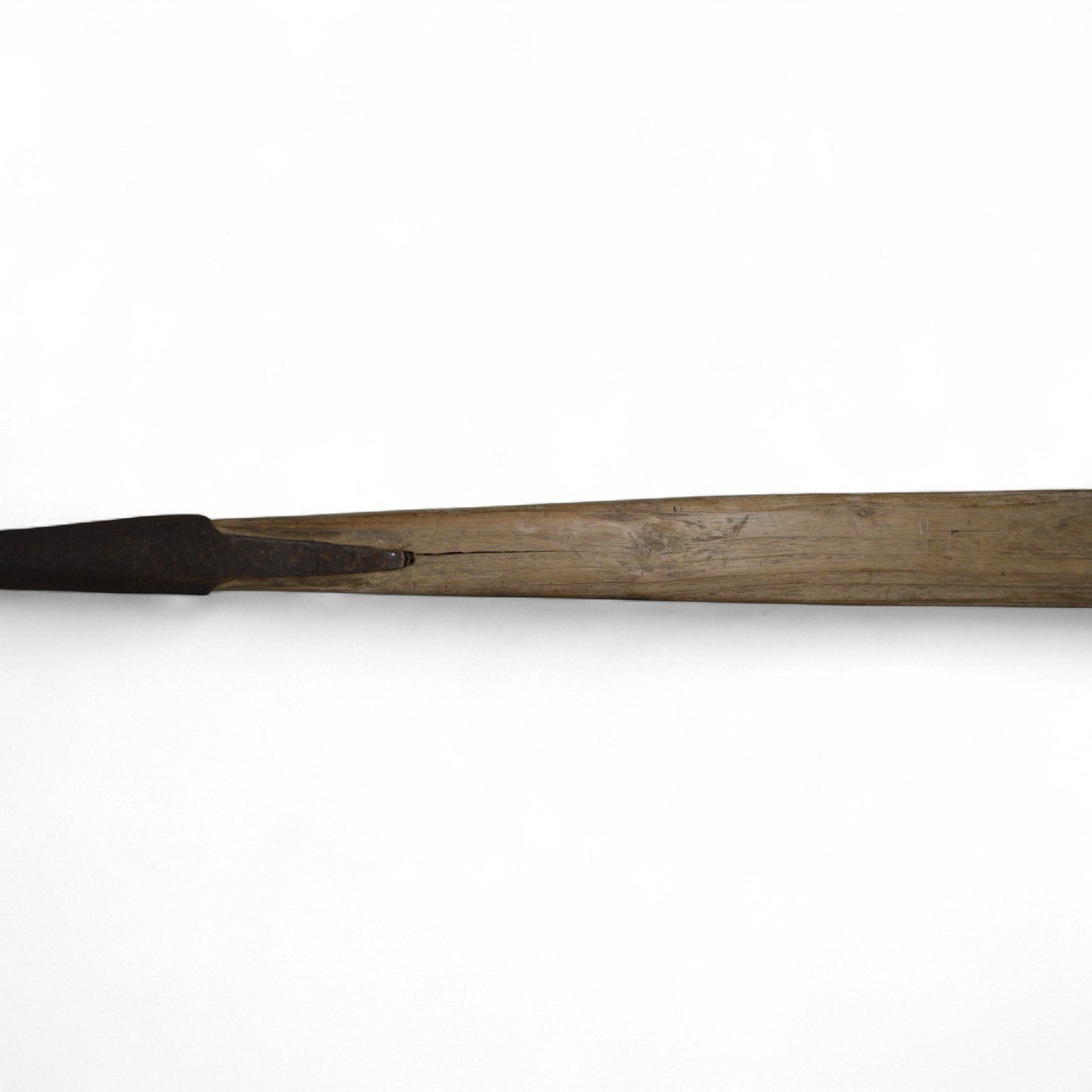 antique wooden yoke on stand
