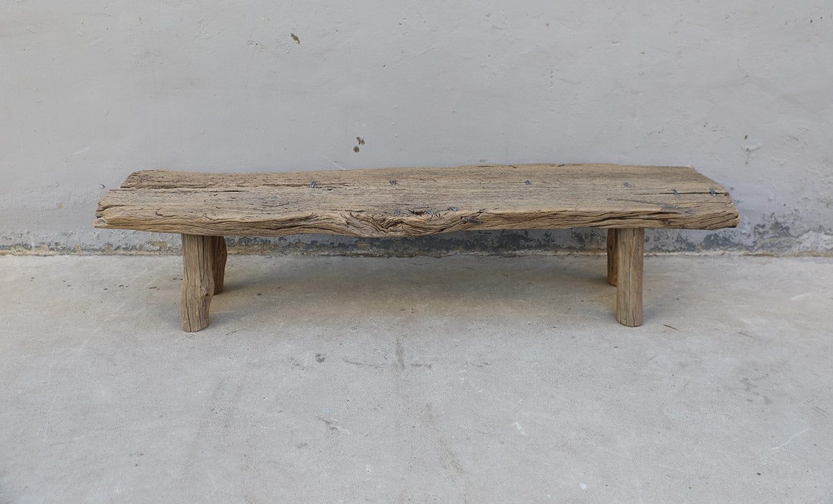 coffee table elm wood