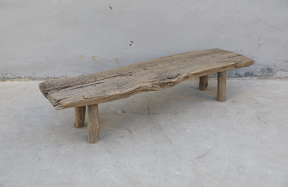 coffee table elm wood