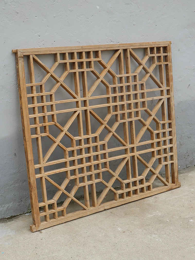 old Chinese wooden window
