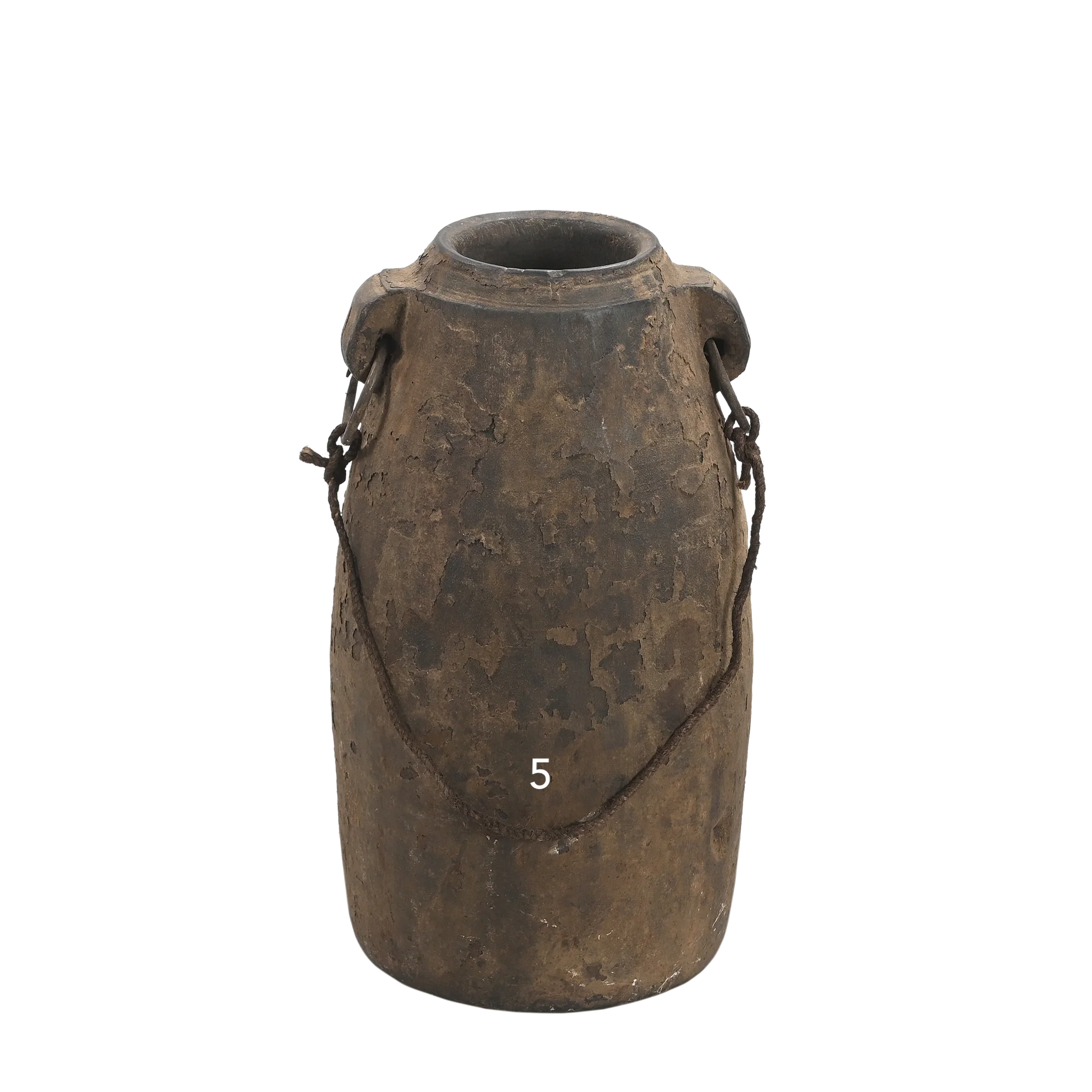 old wooden vessel