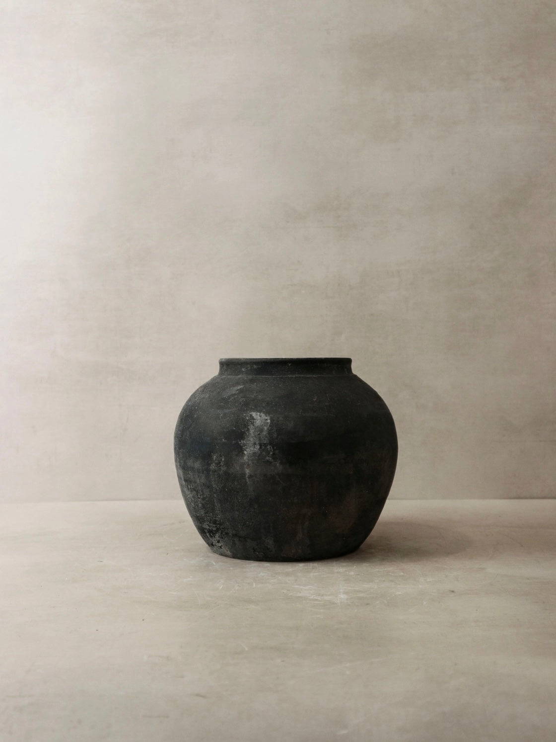 Old Chinese dark pot #5