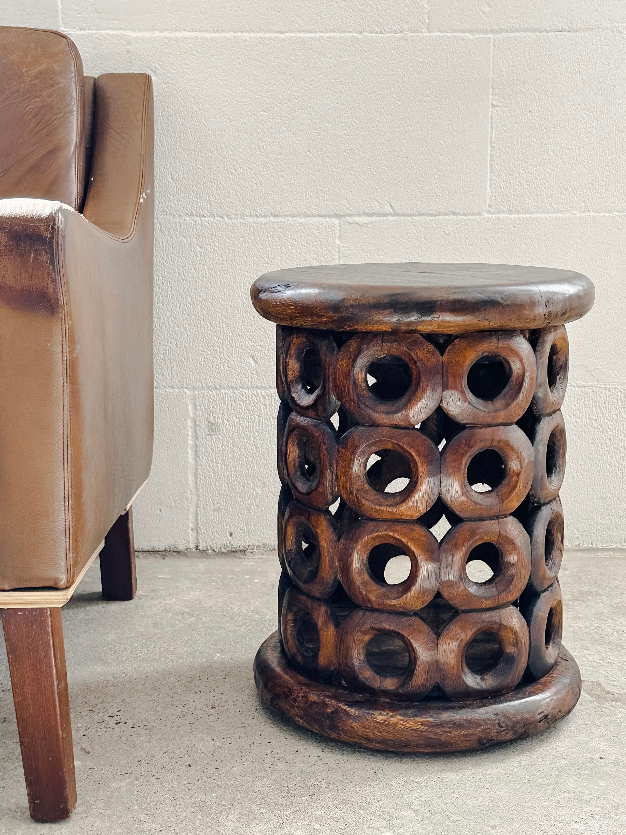 side table suar wood