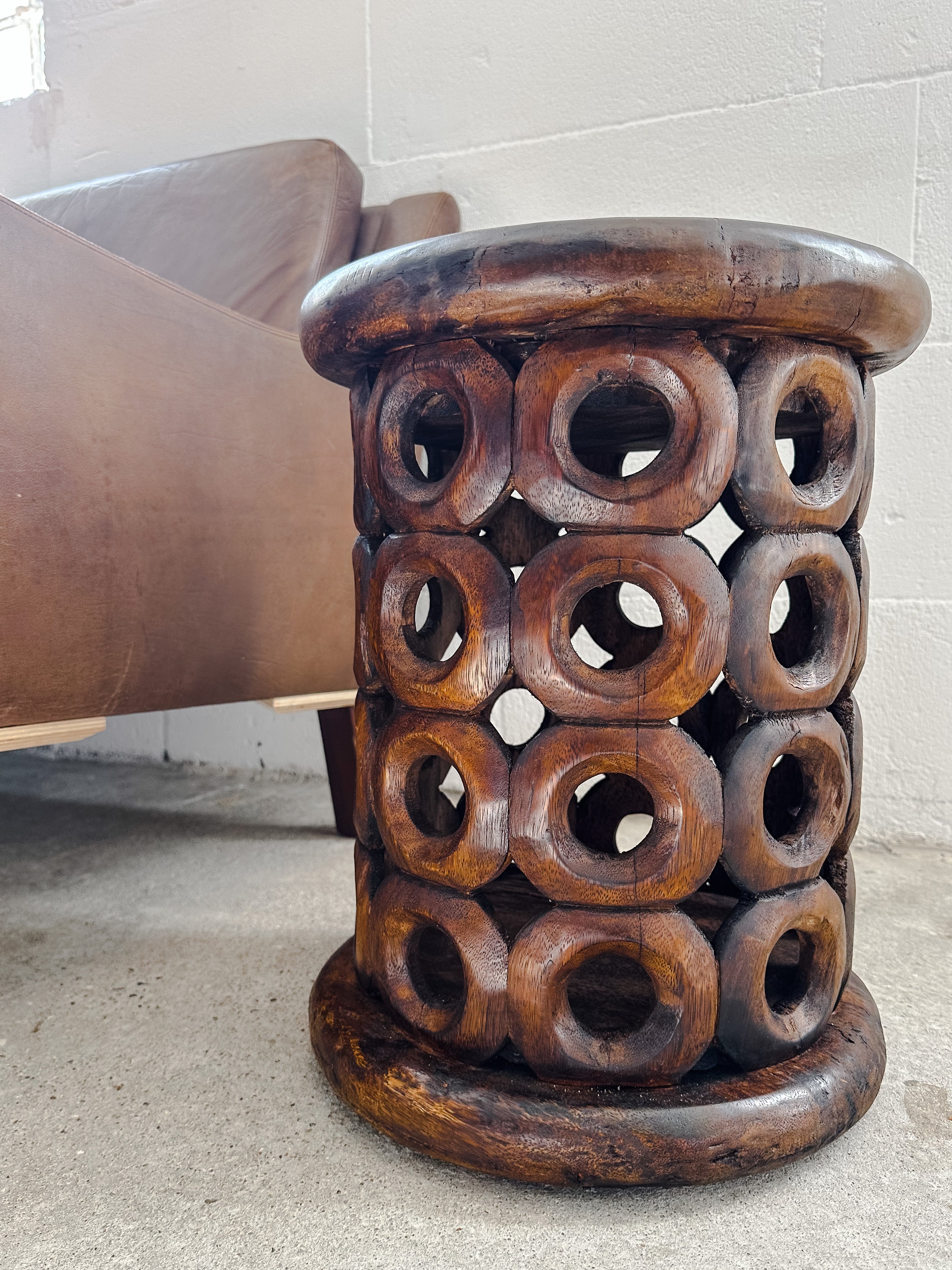 side table suar wood