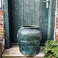 The antique Borneo water jar green #1