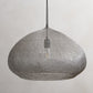 Suspension lamp / lamp steel silver