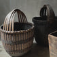 Antique large wooden bucket