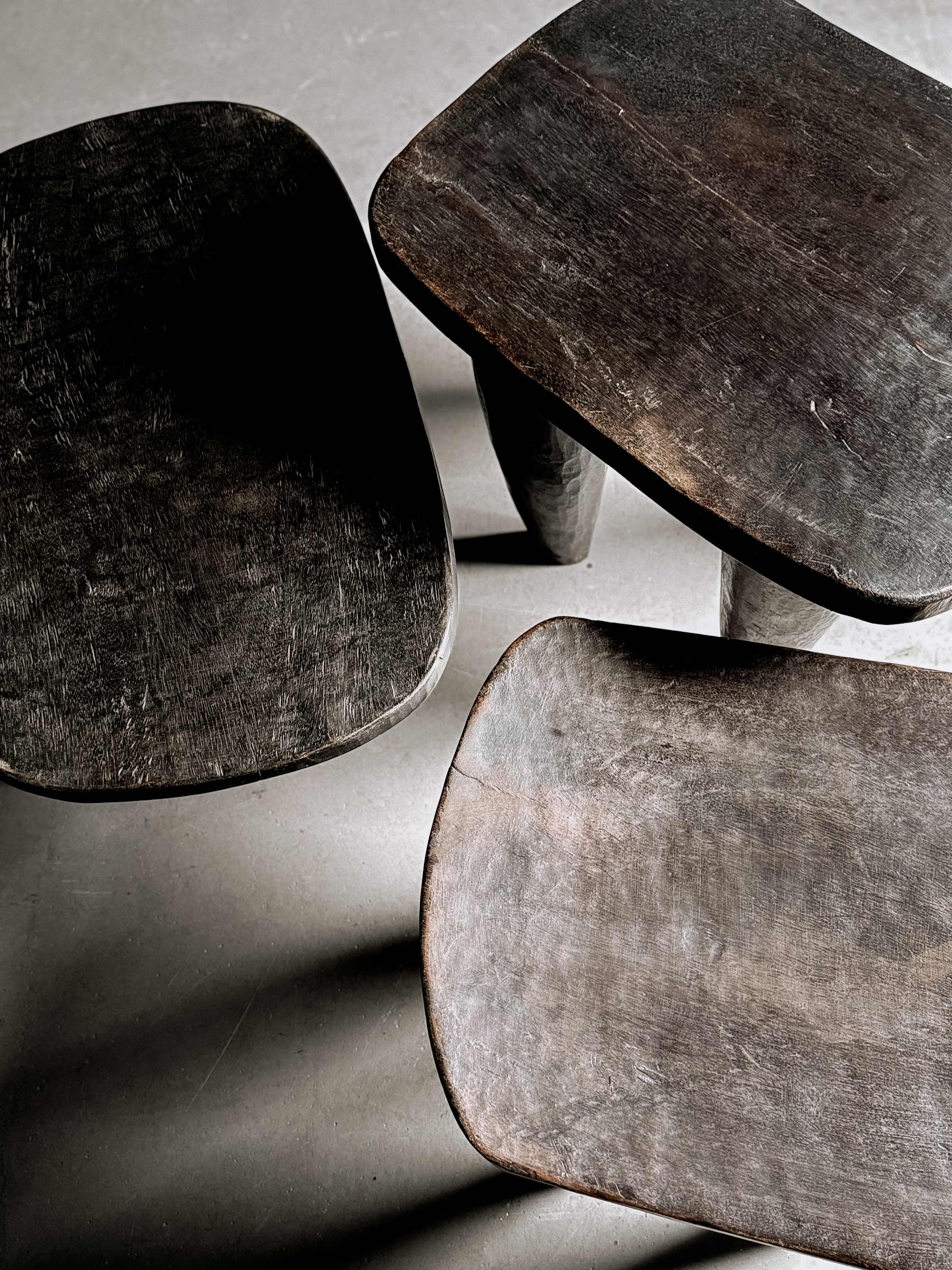 traditional Senufo stools 
