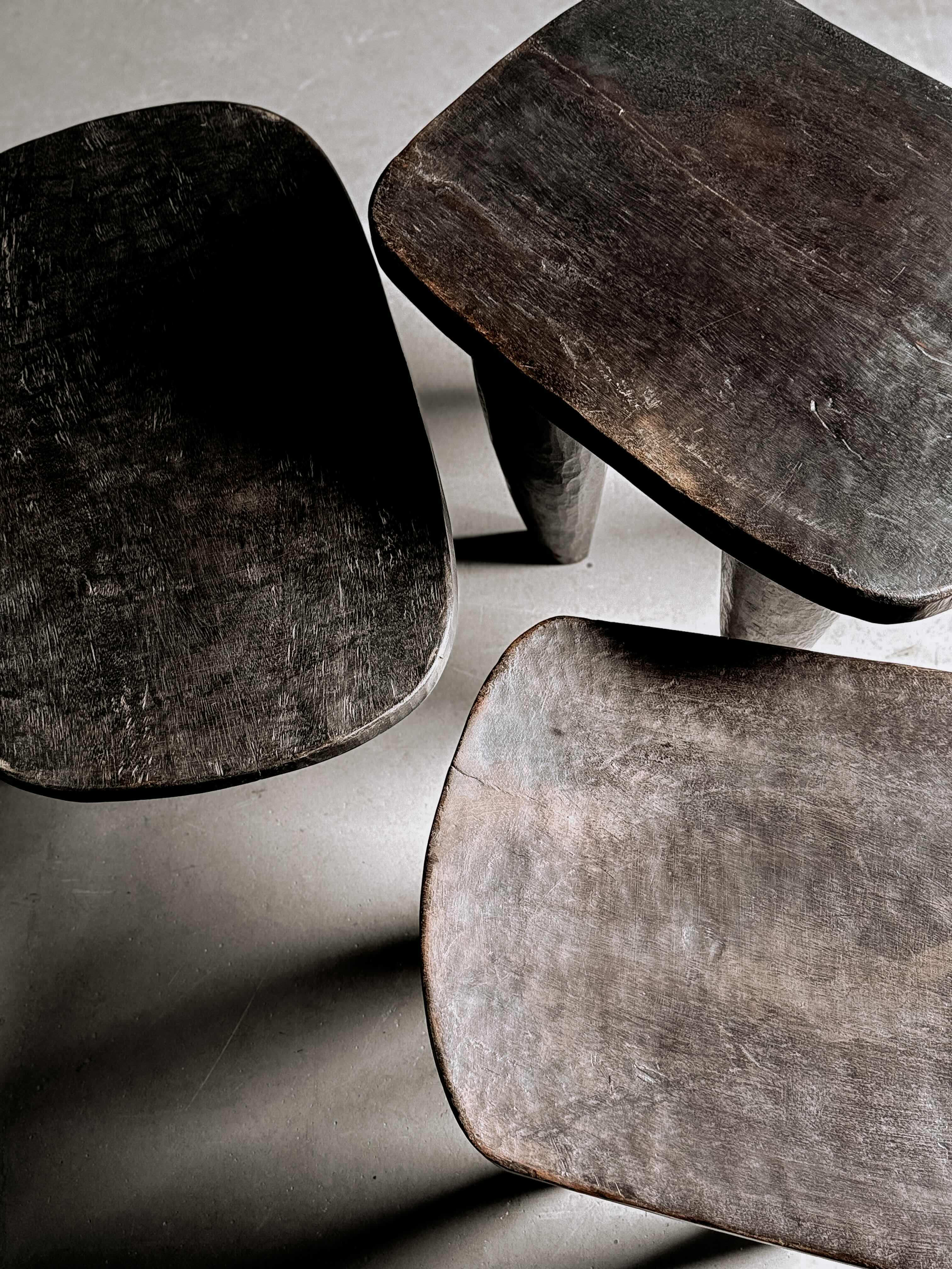 traditional Senufo stools 