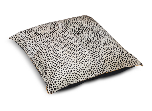 Leopard floor cushion