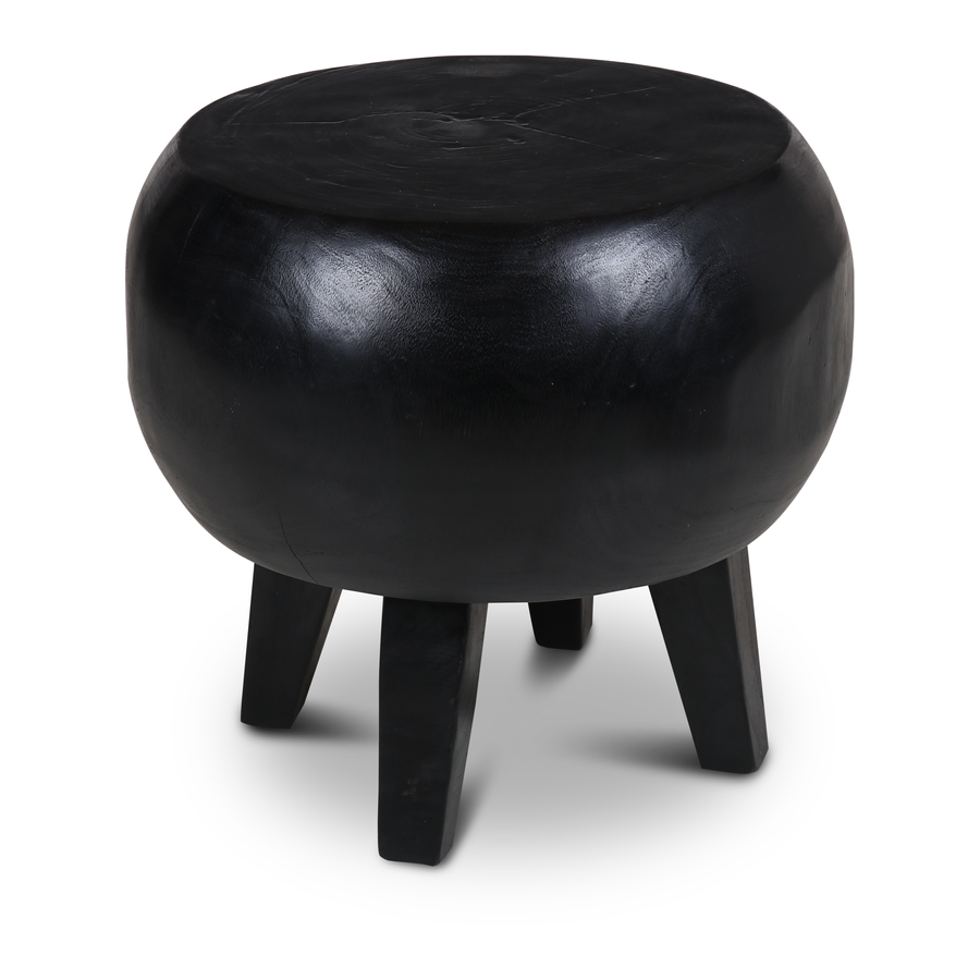 Side table, solid, round