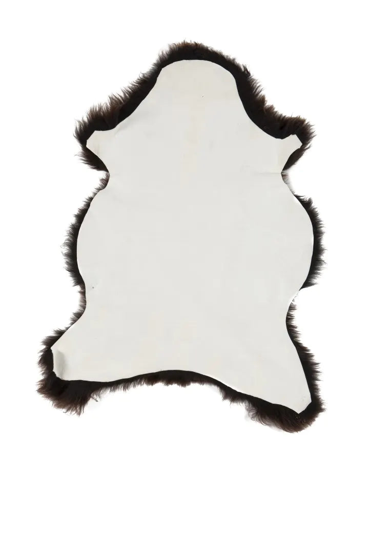 Seat sheepskin dark brown